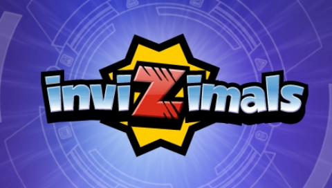 Invizimals title screen for PSP